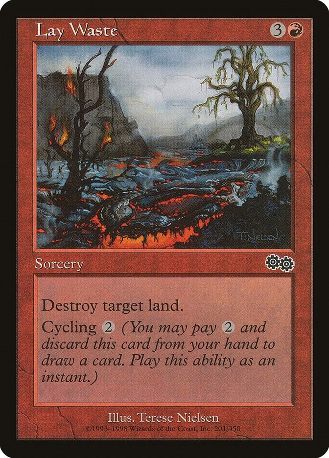 Image for Lay Waste (201) (USG) - Magic: The Gathering