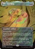 Image for The One Ring (Borderless) (Surge Foil) (84) (HOC) - Magic: The Gathering