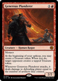 Image for Generous Plunderer (11) (PPOTJ) - Magic: The Gathering