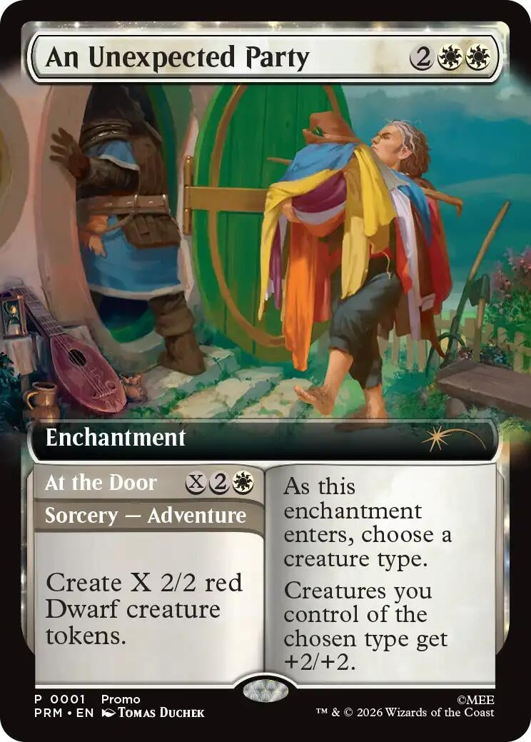 Image for An Unexpected Party (Extended Art) (1) (UMP) - Magic: The Gathering