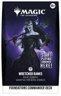 Image for Foundations Commander Deck - Wretched Ranks - Magic: The Gathering