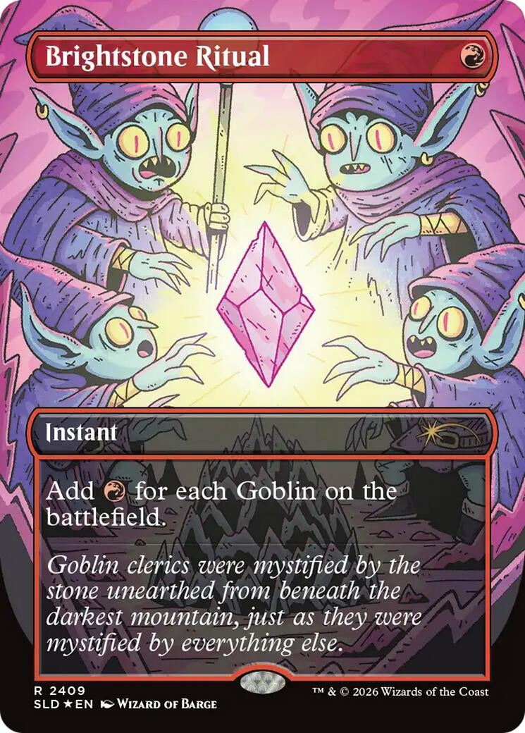Image for Brightstone Ritual (2409) (SLD) - Magic: The Gathering