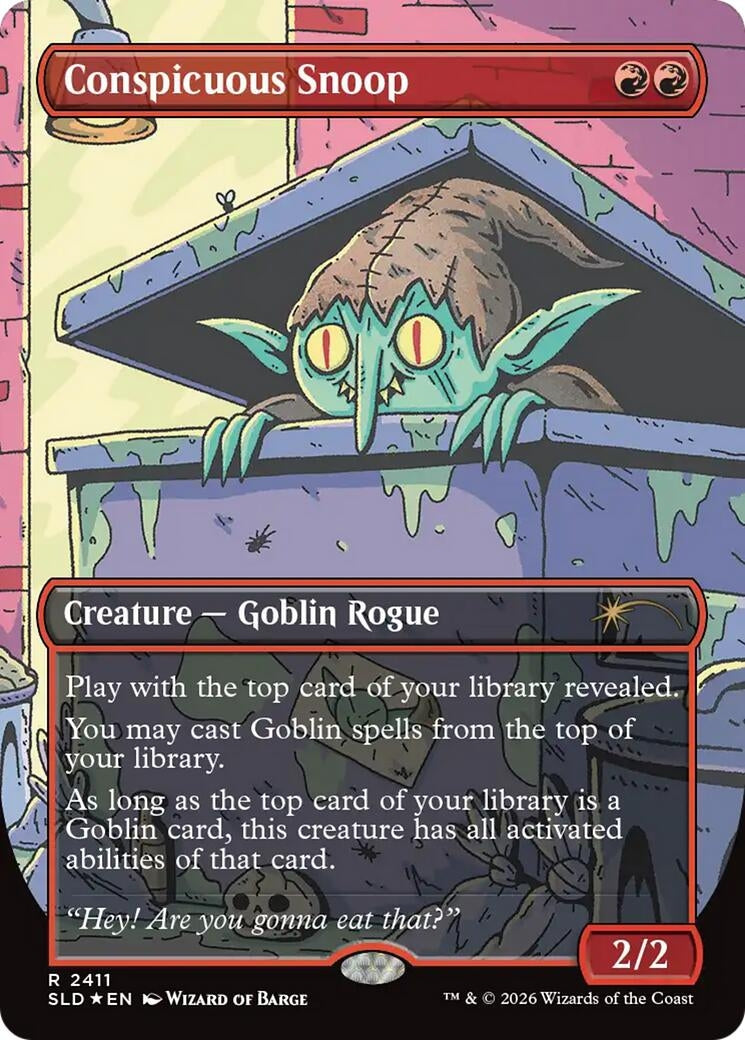 Image for Conspicuous Snoop (2411) (SLD) - Magic: The Gathering
