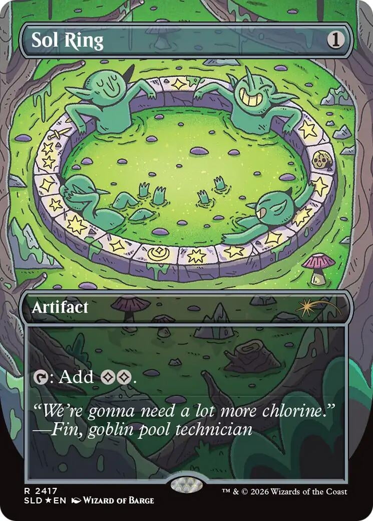 Image for Sol Ring (2417) (2417) (SLD) - Magic: The Gathering