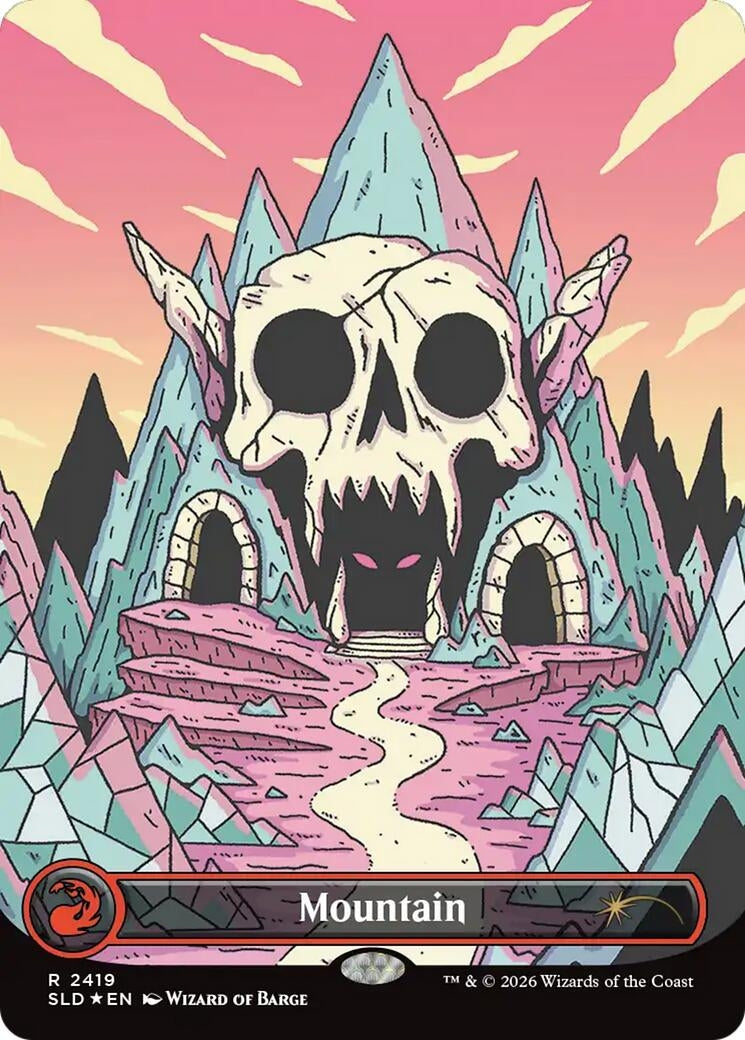 Image for Mountain (2419) (2419) (SLD) - Magic: The Gathering