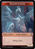 Image for Dragon Illusion // Elemental (0019) Double-Sided Token (13 // 19) (SOC) - Magic: The Gathering