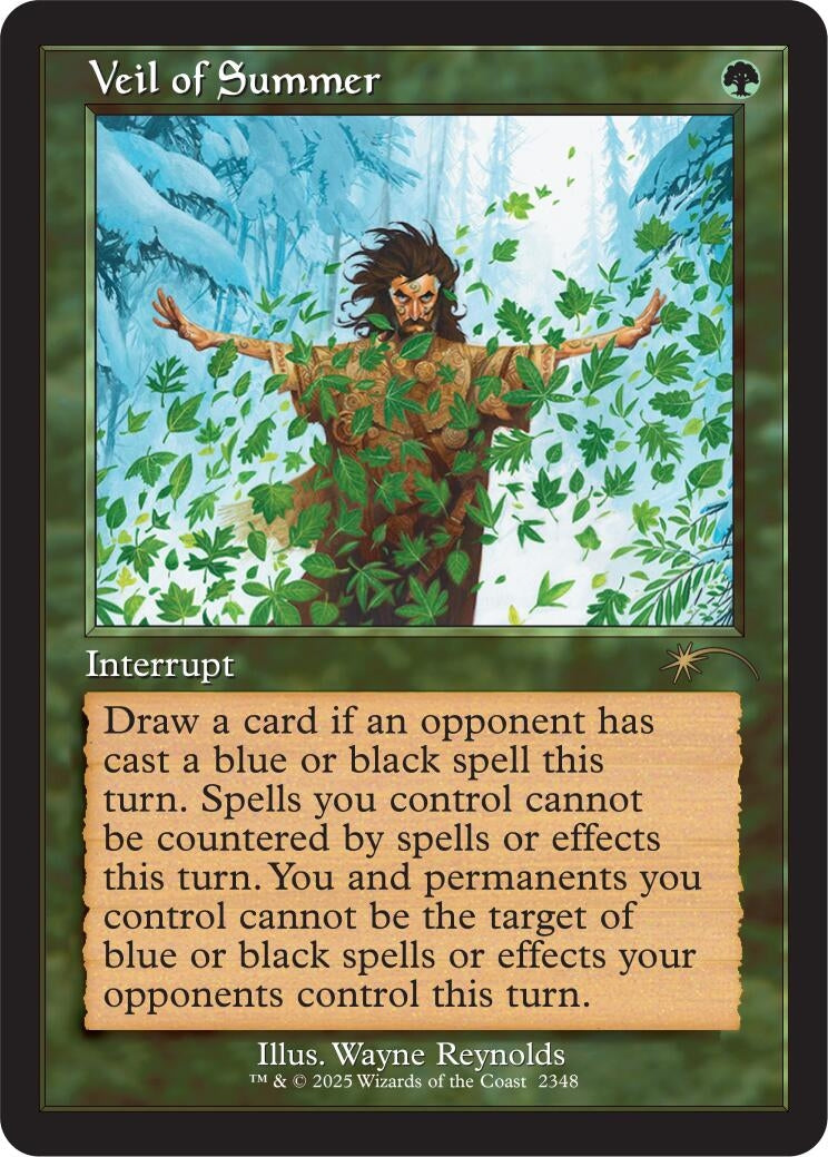 Image for Veil of Summer (2348) (2348) (SLD) - Magic: The Gathering