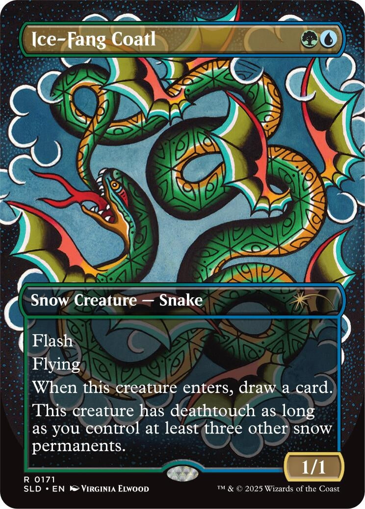 Image for Ice-Fang Coatl (0171) (171) (SLD) - Magic: The Gathering