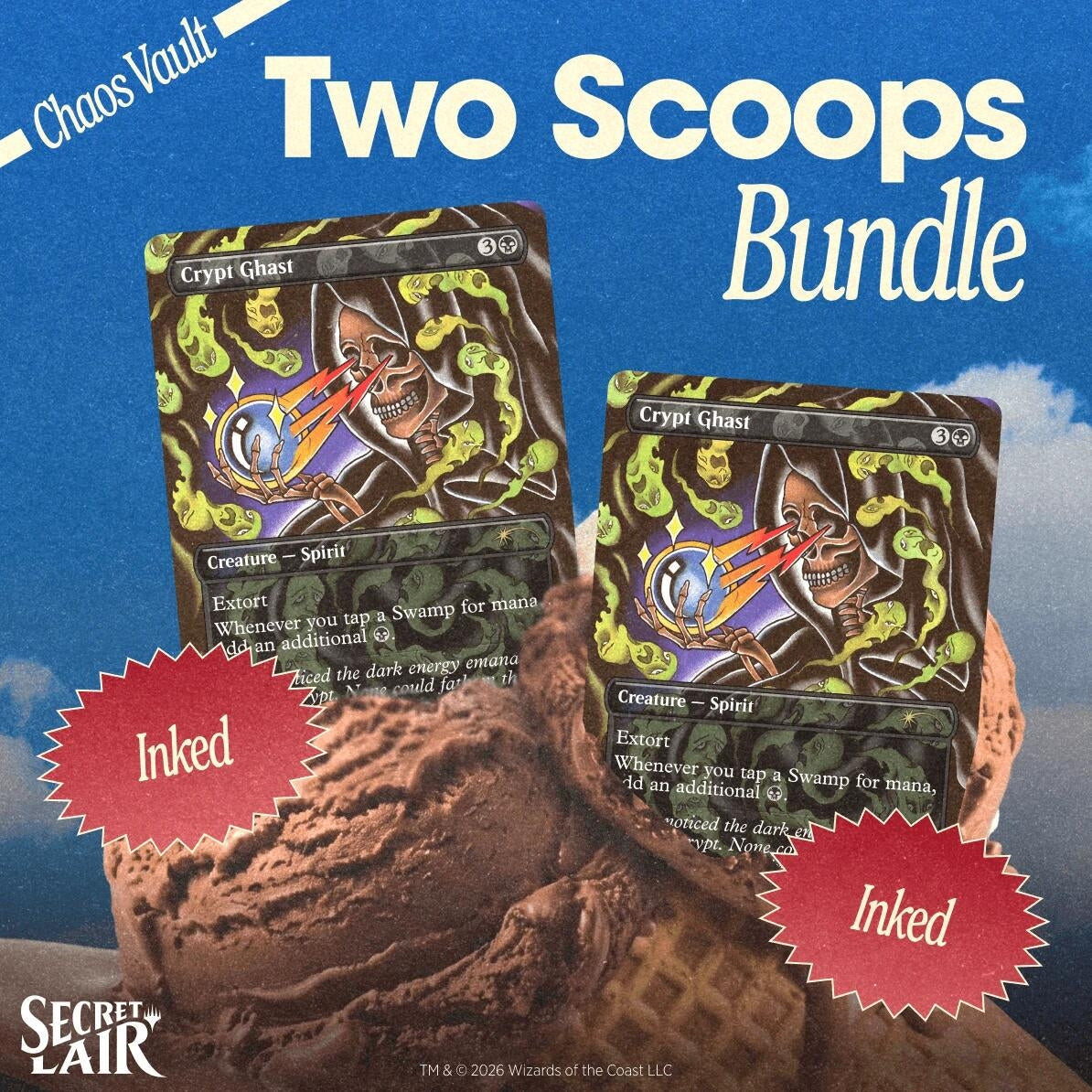 Image for Secret Lair Drop: Two Scoops - Double Chocolate Bundle - Magic: The Gathering