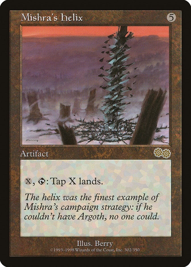 Image for Mishra's Helix (302) (USG) - Magic: The Gathering