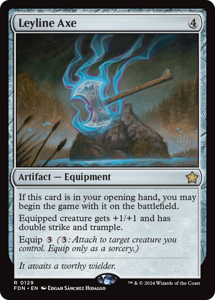 Image for Leyline Axe (129) (PPECL) - Magic: The Gathering