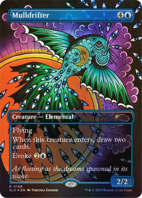 Image for Mulldrifter (0168) (Rainbow Foil) (168) (SLD) - Magic: The Gathering