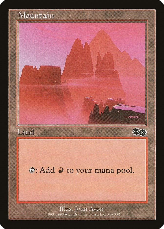 Image for Mountain (346) (346) (USG) - Magic: The Gathering
