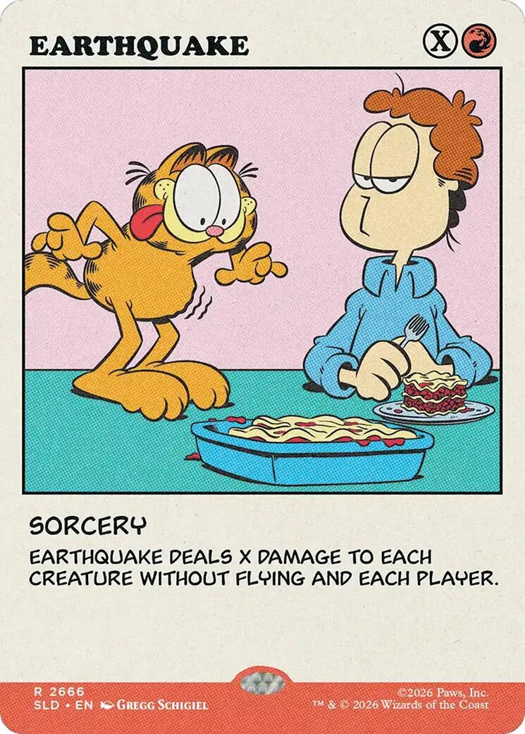 Image for Earthquake (2666) (SLD) - Magic: The Gathering