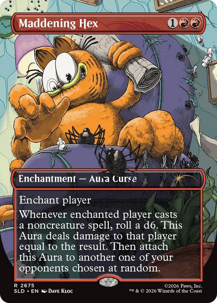 Image for Maddening Hex (2675) (SLD) - Magic: The Gathering