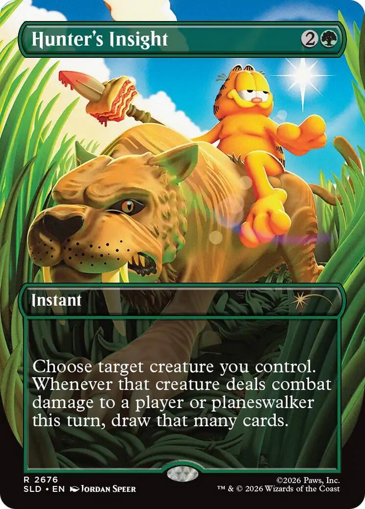 Image for Hunter's Insight (2676) (SLD) - Magic: The Gathering