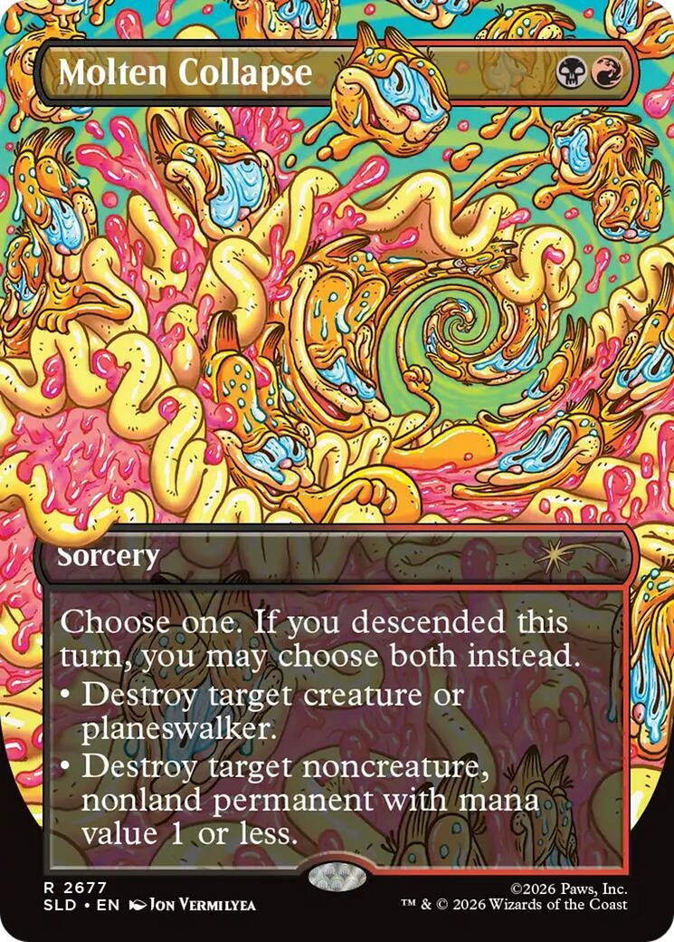 Image for Molten Collapse (2677) (SLD) - Magic: The Gathering