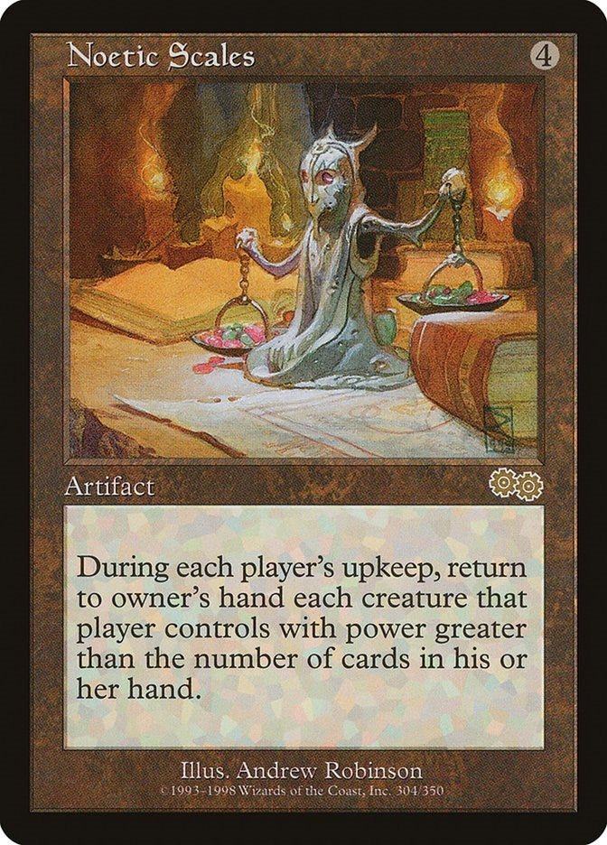 Image for Noetic Scales (304) (USG) - Magic: The Gathering