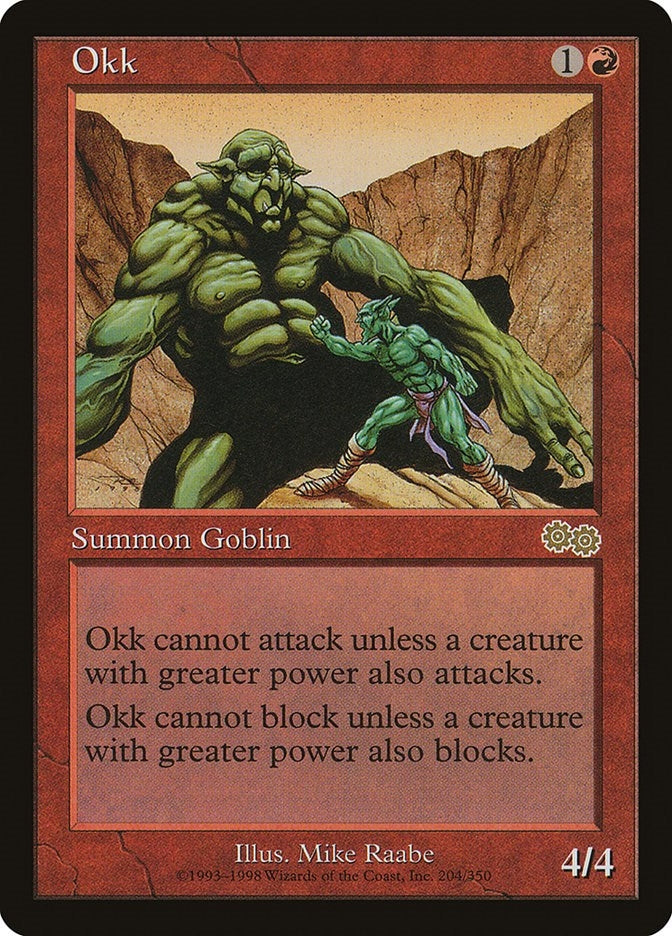 Image for Okk (204) (USG) - Magic: The Gathering