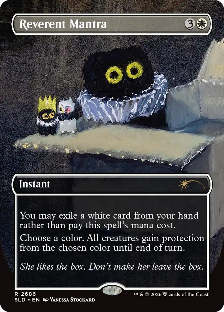 Image for Reverent Mantra (2686) (SLD) - Magic: The Gathering