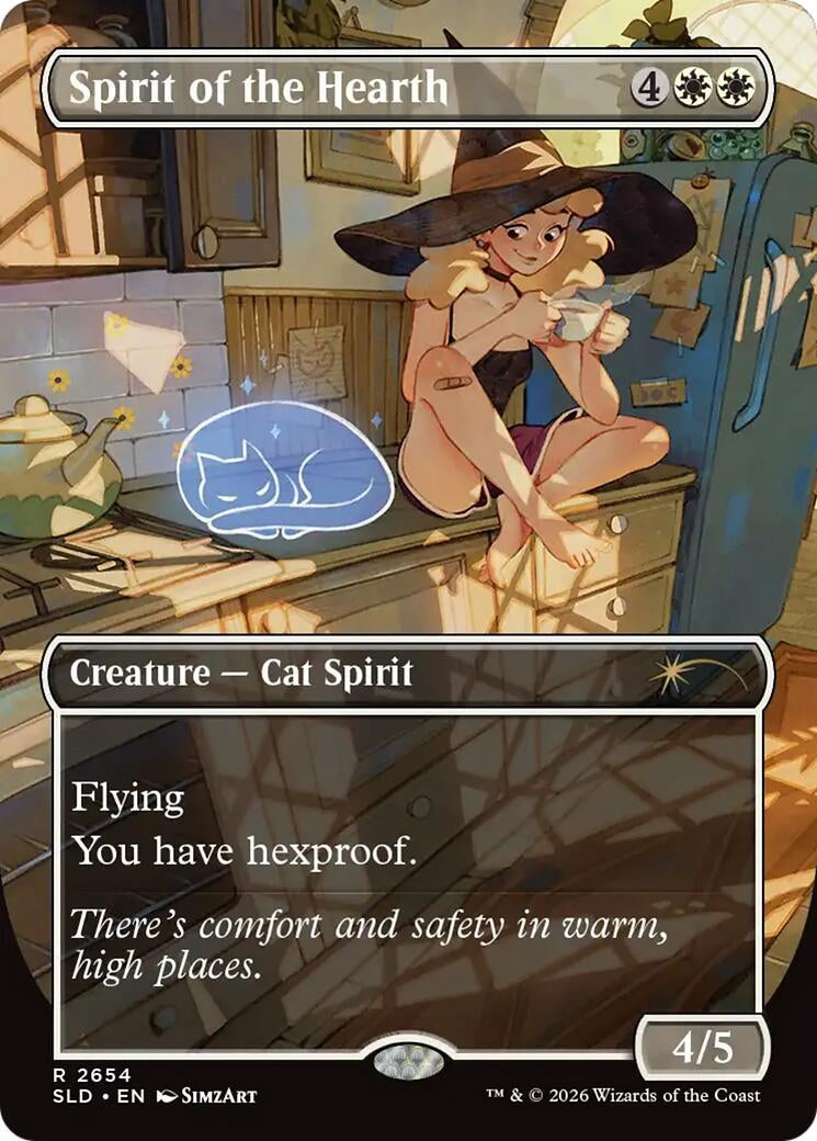Image for Spirit of the Hearth (2654) (SLD) - Magic: The Gathering