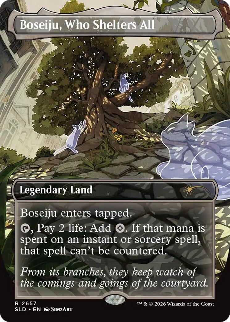 Image for Boseiju, Who Shelters All (2657) (SLD) - Magic: The Gathering