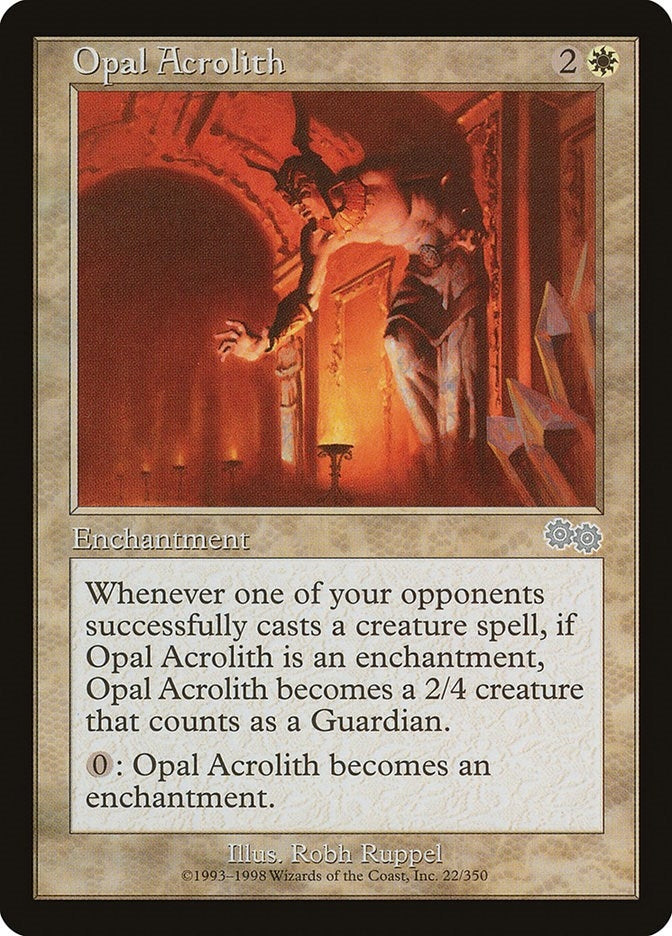 Image for Opal Acrolith (22) (USG) - Magic: The Gathering