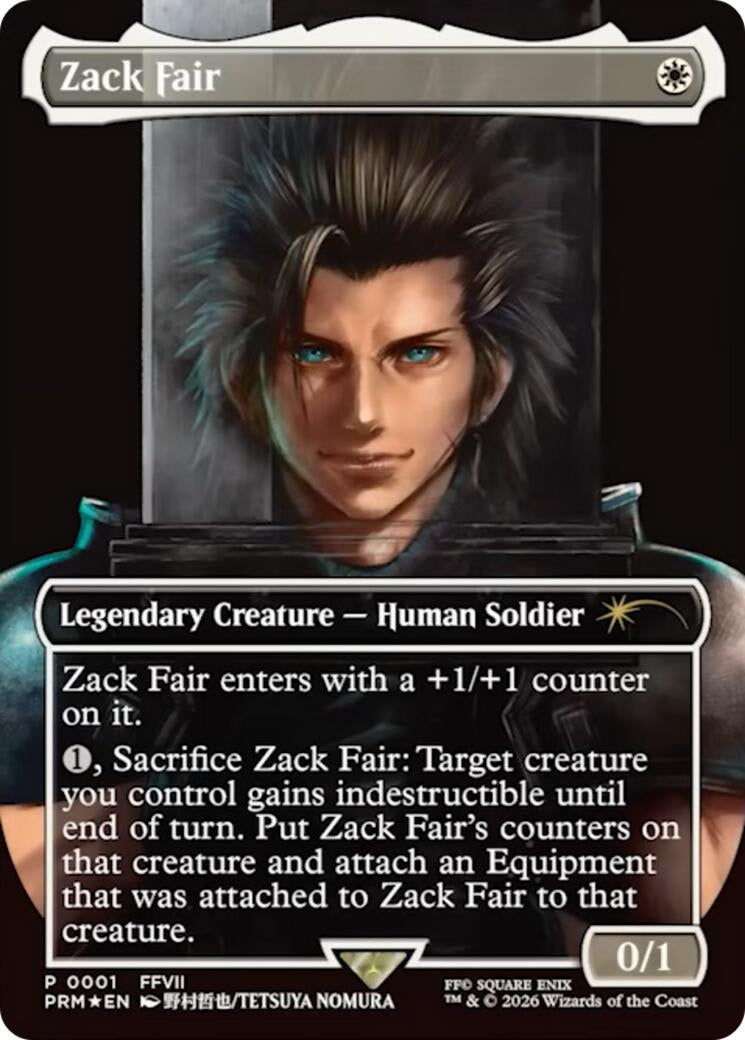 Image for Zack Fair (1) (MEDIA) - Magic: The Gathering
