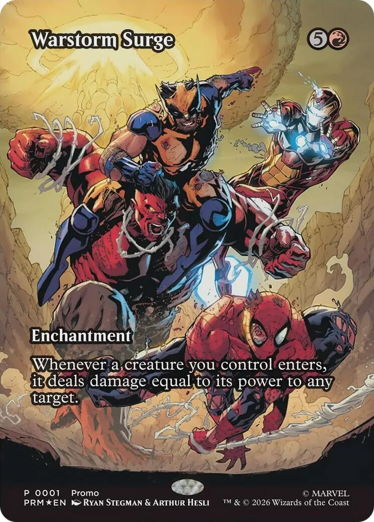 Image for Warstorm Surge (1) (MEDIA) - Magic: The Gathering