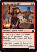 Image for Kargan Dragonrider (0762) (762) (FDN) - Magic: The Gathering