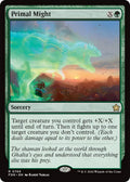 Image for Primal Might (0766) (766) (FDN) - Magic: The Gathering