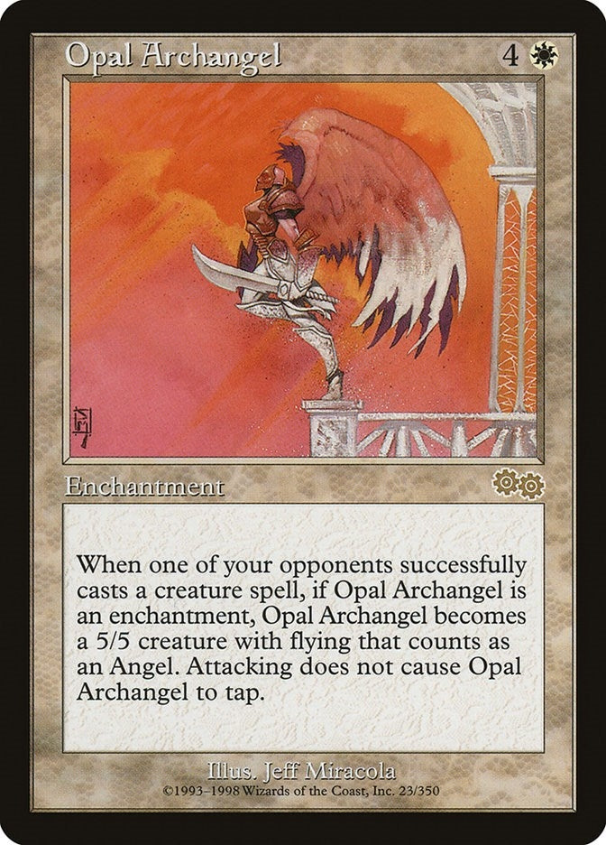 Image for Opal Archangel (23) (USG) - Magic: The Gathering