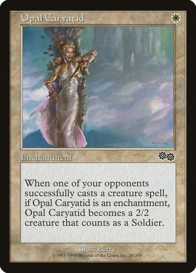 Image for Opal Caryatid (24) (USG) - Magic: The Gathering