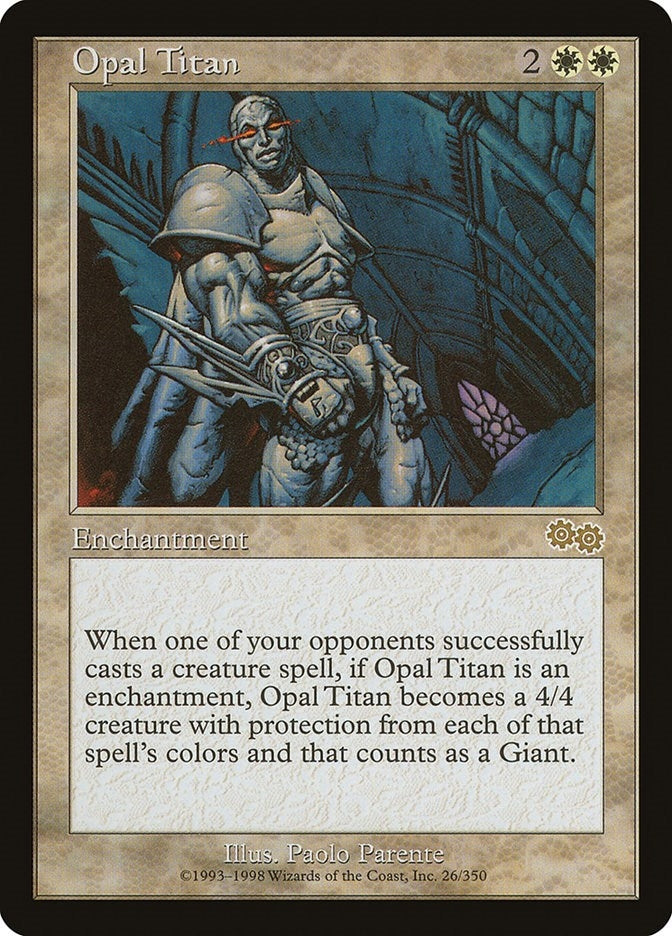 Image for Opal Titan (26) (USG) - Magic: The Gathering
