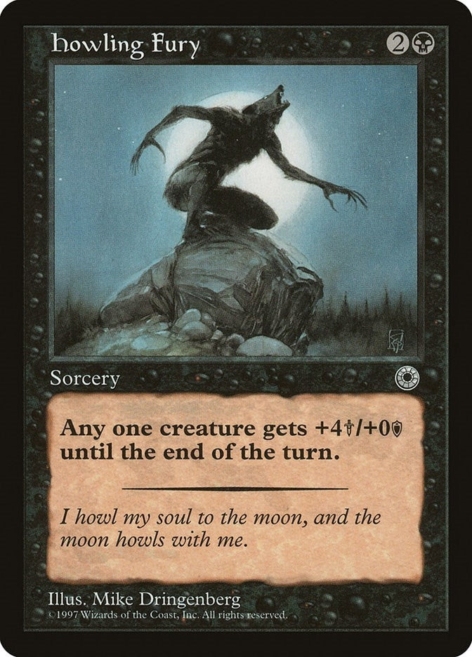 Image for Howling Fury (POR) - Magic: The Gathering