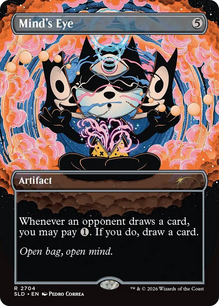 Image for Mind's Eye (2704) (SLD) - Magic: The Gathering