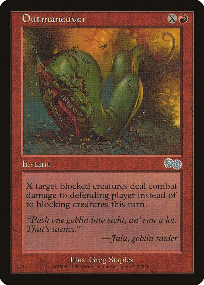 Image for Outmaneuver (205) (USG) - Magic: The Gathering