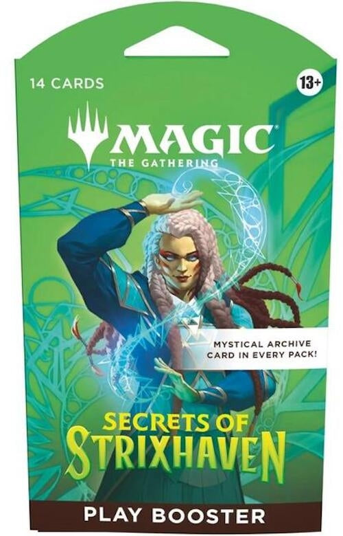 Image for Secrets of Strixhaven - Sleeved Play Booster Pack - Magic: The Gathering