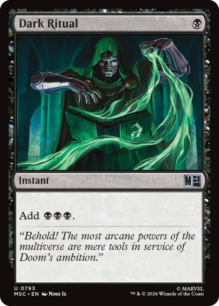 Image for Dark Ritual (793) (MSC) - Magic: The Gathering
