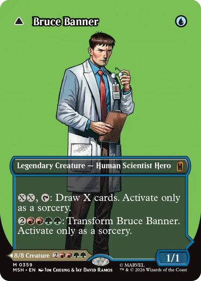 Bruce Banner (Borderless) (0359) (359) (MSH)