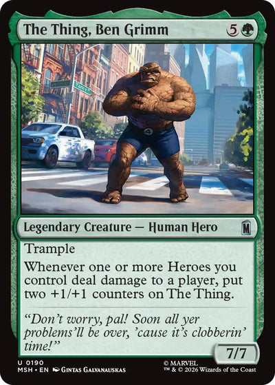 The Thing, Ben Grimm (190) (MSH)