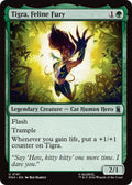 Image for Tigra, Feline Fury (191) (MSH) - Magic: The Gathering