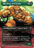 Image for The Thing, Ben Grimm (Borderless) (322) (MSH) - Magic: The Gathering