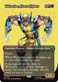 Image for Wolverine, Fierce Fighter (Borderless) (378) (MSH) - Magic: The Gathering