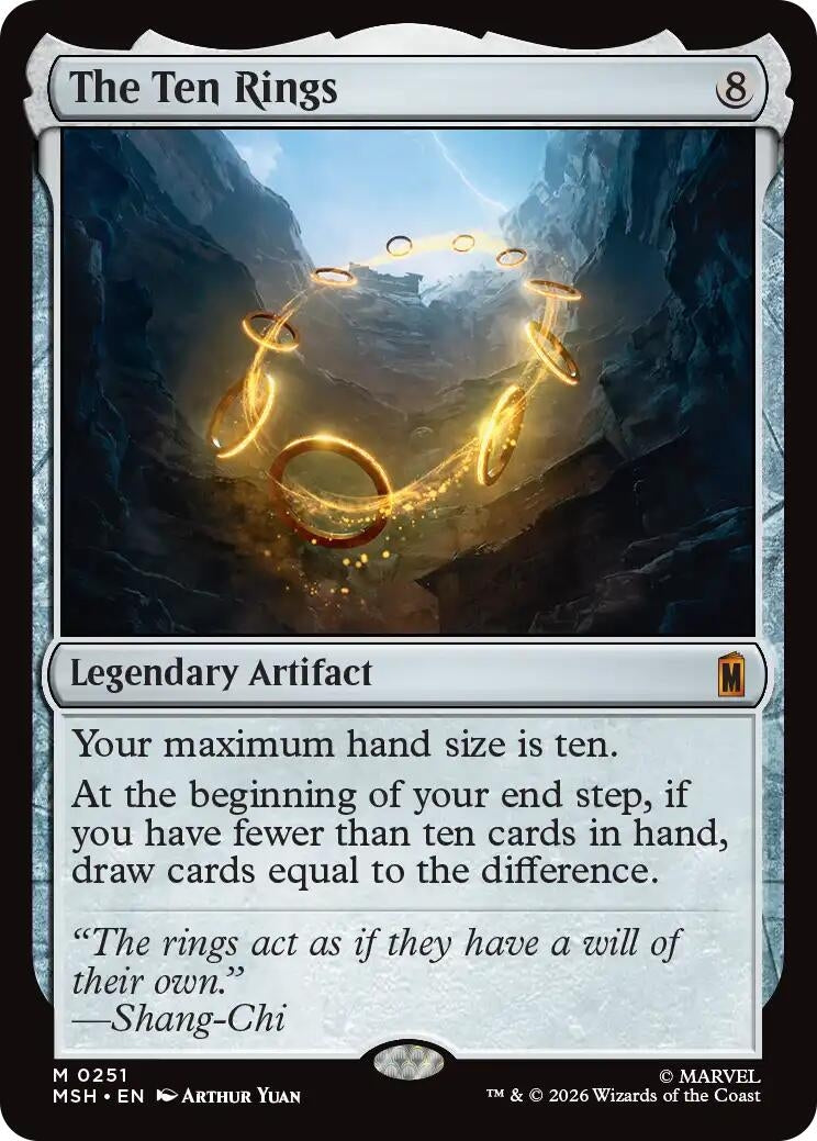 Image for The Ten Rings (251) (MSH) - Magic: The Gathering