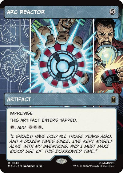Arc Reactor (Borderless) (310) (MSH)