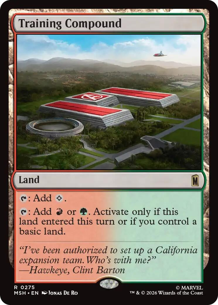 Image for Training Compound (275) (MSH) - Magic: The Gathering