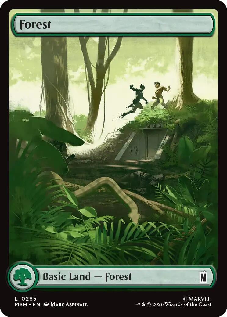 Image for Forest (0285) (285) (MSH) - Magic: The Gathering