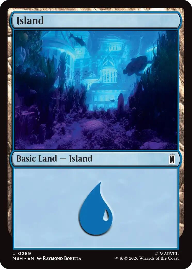 Image for Island (0289) (289) (MSH) - Magic: The Gathering