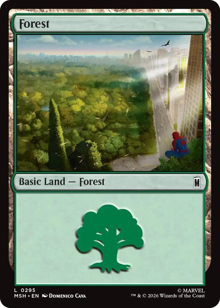 Image for Forest (0295) (295) (MSH) - Magic: The Gathering